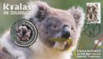 2024 Koalas in Danger - Endangered in the ACT Limited Edition Medallion & Stamp Cover PNC